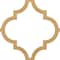 Ekena Millwork 33W x 33H x 38T Small Marrakesh Decorative Fretwork Wood Ceiling Panels, Wood Paint Grade CELW33X33X0375MRKMF - alternate 3